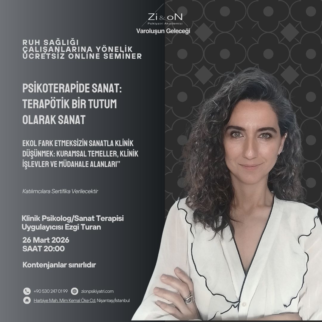 Psikoterapide Sanat: Terapötik Bir Tutum Olarak Sanat